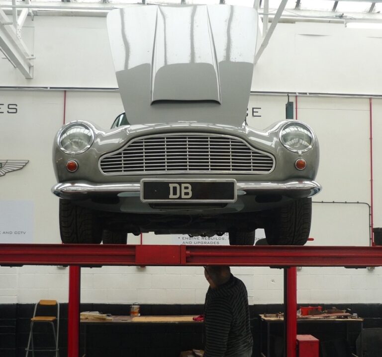 Aston martin DB5 service and general maintenance.