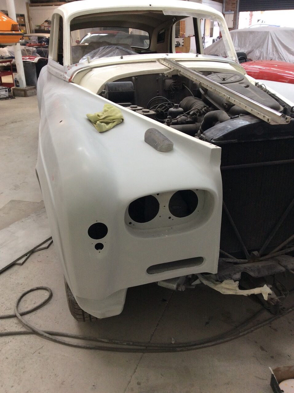 Rolls Royce Silver Cloud restoration.